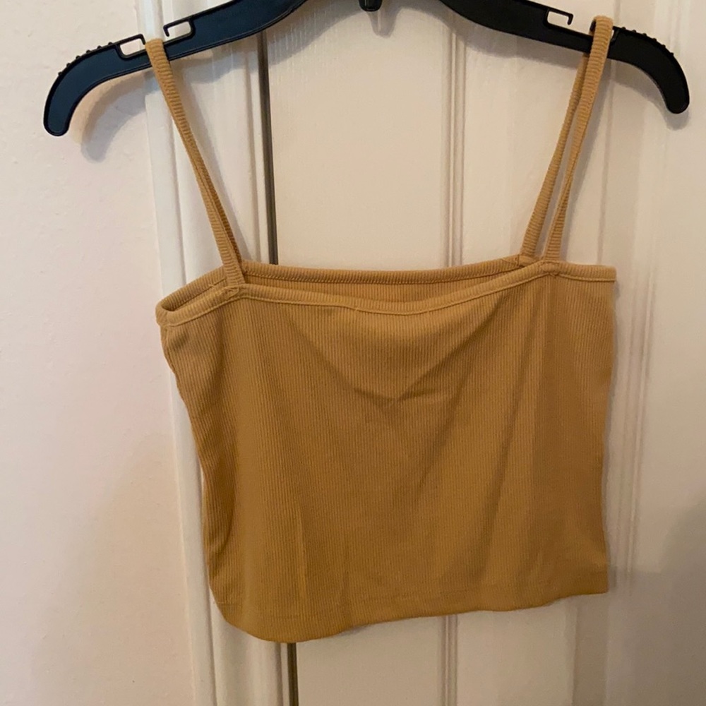 Brandy Melville yellow tank top